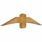 Ekena Millwork Bellingham Rough Sawn Timber Gable Bracket, Western Red Cedar, 60"W x 12"H x 4"D x 6"F, 5/12 Pitch GBW060X12X0406BEL00RWR - alternate 3